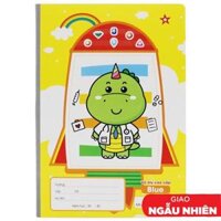 Tập Học Sinh 4 Ô Ly 200 trang 80gsm Blue - Hải Tiến 1480 Mẫu Bao Bì Giao Ngẫu Nhiên