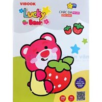 Tập Học Sinh Vibook Happy Lucky Bear 200 Trang 70gsm T125-4