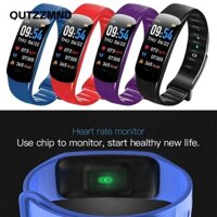 Tập thể dục Pedometer Dây đeo cổ tay Đếm bước Theo dõi sức khỏe Vòng đeo tay thể thao nhịp tim