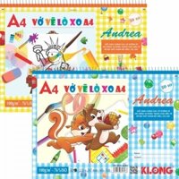 Tập vẽ A4 Klong TP708 (30 tờ)-KL