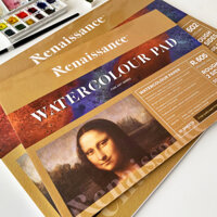Tập vẽ màu nước Renaissance Water Color Pad 300G A4 R-605 Thái Lan