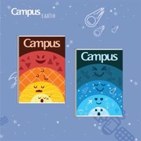 Tập vở học sinh Campus Earth có dòng kẻ ngang