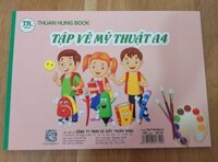 Tập vở vẽ mỹ thuật A4 -dày 160gsm, 20 tờ m3