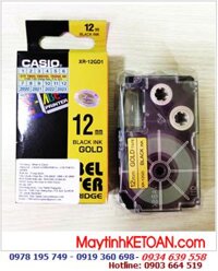 Tape in nhãn Casio XR-12GD1