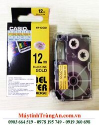 TAPE in nhãn Casio XR-12GD1