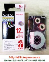 TAPE IN NHÃN CASIO XR-12WER1