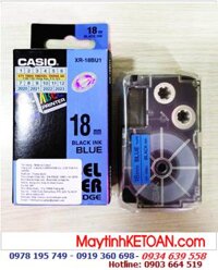 TAPE IN NHÃN CASIO XR-18BU1