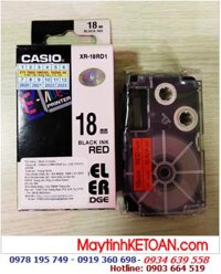 TAPE IN NHÃN CASIO XR-18RD1