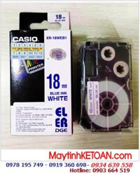 TAPE IN NHÃN CASIO XR-18WEB1