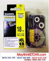 TAPE IN NHÃN CASIO XR-18YW1