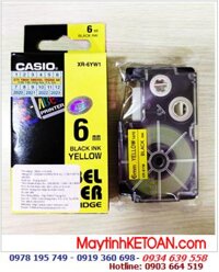 TAPE IN NHÃN CASIO XR-6YW1