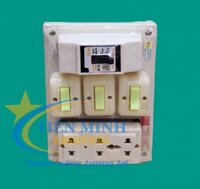 Taplo điện nổi 3 công tắc (CB)