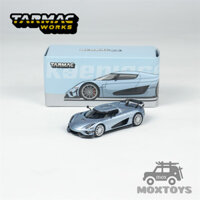 Tarmac Works 1: 64 Regera Xe mô hình đúc kim loại màu xanh nhạt