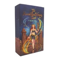Tarot Cards Nomadic Book Of Tarot Cards Bộ bài di động với sách hướng dẫn tiếng Anh dành cho những người yêu thích Tarot Người mới bắt đầu Người đam mê Bé gái teaimvn