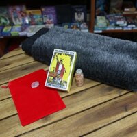 Tarot Combo 3: Bộ Bài Rider Waite Tarot + Khăn Trải Bài Tarot (Mystic House Tarot)