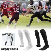 Tất Bóng Bầu Dục Co Giãn Tất Bóng Đá Chống Trơn Trượt Cực Dài Bóng Đá Tất Nén Cho Đầu Gối R8z3