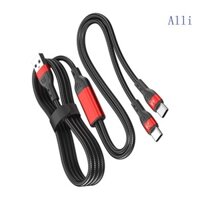 Tất cả 2 Trong 1 Cáp Sạc USB Type-C Đa Năng Cho Điện Thoại Máy Tính Bảng Miếng Lót Nguồn Điện