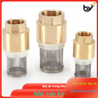 Tất cả các máy bơm nước bằng đồng Van đáy DN15 / DN20 / DN25 / DN32 Máy hút đáy giếng 20 / 25 / 32 / 40mm Van kiểm tra Van bơm nước bằng đồng thau Van kiểm tra [BYHY]