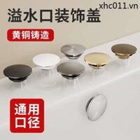 Tất Cả Chậu Rửa Bằng Đồng Tràn Trang Trí Rò Rỉ Cắm Gốm Lưu Vực Rửa Tay Chậu Rửa Đổ Lỗ Cắm