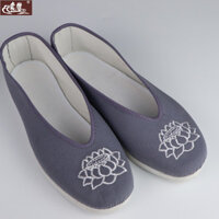 Tất cả Cotton Lotus Longevity Giày Layman To Monk Solemn Giày Cotton Nguyên Chất