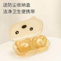 Tất Cả Núm Vú Giả Silicon Siêu Mềm Sơ Sinh Cho Bé Miếng Dán Núm Vú Giả Ban Ngày Đêm Giả Sữa Mẹ Ngủ Miễn Phí Bảo Quản