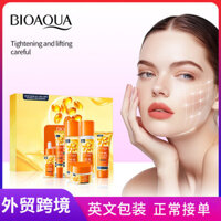 Tất cả tiếng Anh BIOAOUA Vitamin EB5 Bộ 6 món dưỡng ẩm chống nhăn Bộ sản phẩm chăm sóc da KFX2