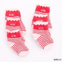 Tất Ck giữ ấm đôi chân bé yêu trong mùa lạnh có chống trơn trượt kiểu dáng hợp thời trang COLORISTA