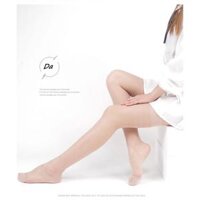 Tất đùi độ dày 15D trơn cao trên gối cực dai và đẹp - Da