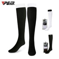 Tất Golf Nữ Cổ Cao PGM Thể Thao Thoáng Khí Đi Được Cả 4 Mùa Cao Cấp TG002 - Hàng Chính Hãng - Đen