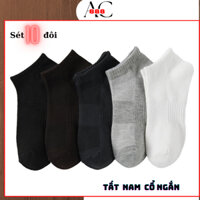 tất nam cao cổ T114 set 5 đôi