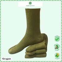 Tất nam cổ cao giữ ấm mùa đông màu xanh vớ xanh CA SQ BĐ - XANH - 5 ĐÔI