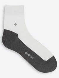 Tất nam cổ trung phối gót ONOFF