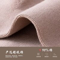 Tất nam cotton vớ cotton tất nam cotton chống mùi thấm mồ hôi mùa thu đông Màu Trơn Thể Thao vớ dài nam màu đen