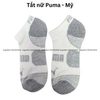 Tất nữ Puma Trắng - Xám 1 ĐÔI (Mỹ)