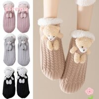 Tất sàn SIRENU, Tất giữ nhiệt dày ấm áp mùa đông, Tất mềm chống trượt hữu ích tại nhà
