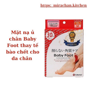 Tất tẩy da chết và làm mềm da chân Baby Foot (size M)