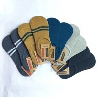 TẤT THỂ THAO NAM NỮ KHÔNG CỔ CAO CẤP COMBO 10 ĐÔI ĐỦ MÀU