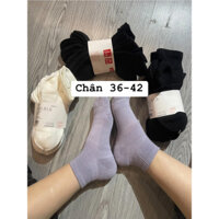 Tất thể thao nam nữ nguyên pack uni