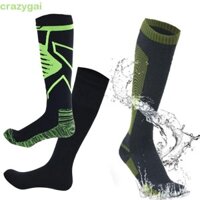 Tất thể thao ngoài trời CRAZYGAI, Vớ chống nước cắm trại đi bộ đường dài thoáng khí, trượt tuyết thoải mái dài đến đầu gối Vớ cao mùa đông ấm áp