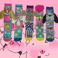 Tất trẻ em 3-8 tuổi xuân thu 2024 tất 3D ba chiều tất trẻ em mẫu mới mẫu giáo