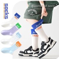 Tất Trẻ Em Thể Thao Tất Cotton Mùa Xuân Hè Bé Trai Màu Sắc Phù Hợp Với Bắp Chân Tất Thiếu Niên Vớ Thể Thao Tất