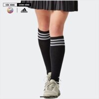 Tất vớ golf nữ Adidas dài ngang đầu gối màu đen HT5575