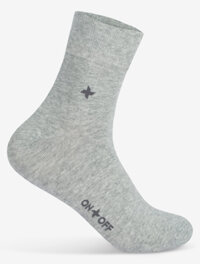 Tất vớ nam cổ trung công sở kháng khuẩn khử mùi ONOFF - 18AQ22A151 - SA01