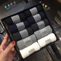 TẤT VỚ NAM KHỬ MÙI CHỐNG THỐI CÔNG NGHỆ NANO NHẬT ( HỘP 10 ĐÔI)