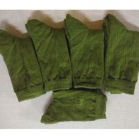 Tất vớ xanh  vớ CA vớ BĐ vớ SĨ Q dệt kim hà nội combo 10 đôi SQ CA BĐ - 1 đôi, 1 đôi