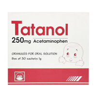 Tatanol 250mg PMP 30 gói – Thuốc giảm đau, hạ sốt