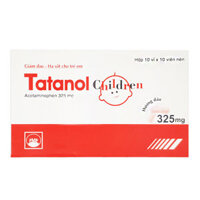 Tatanol Children 325mg PMP 100 Viên – Thuốc giảm đau hạ sốt