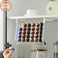 Tater Cà Phê Viên Đựng Viên Cà Phê Túi Trà Giá Để Đồ Ngăn Kéo Hộp Sắp Xếp Không Cần Đấm Hộp Bảo Quản Tiết Kiệm Không Gian VN