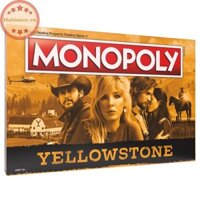 Tater Mới Cho 2025 Độc Quyền: Yellowstone Monopoly Board Game Card Game Board Cards VN
