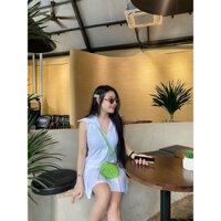 [TATU HOUSE] Đầm xoè tennis thêu ong